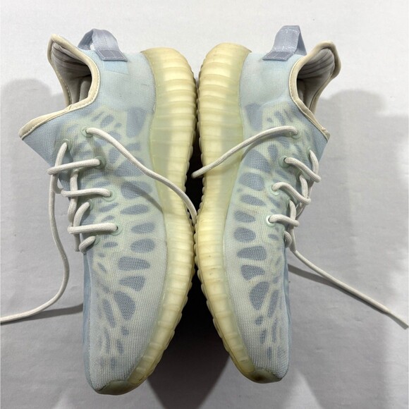 Adidas Yeezy Boost 350 V2 Mono Ice Blue White Mens Sneakers GW2869 Shoes Sz 11 main image 8